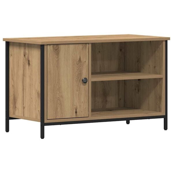 vidaXL TV Cabinet artisan oak 80 x 40 x 50 cm Engineered wood