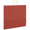 vidaXL Paper Bags 250 pcs with Handles Red 54x15x49 cm