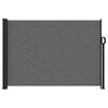 vidaXL Retractable Side Awning Anthracite 55.1x118.1"