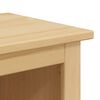 vidaXL Bathroom Cabinet Honey Solid Pine Wood Bathroom Cabinet