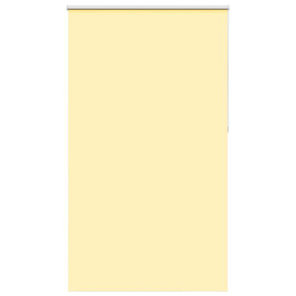 vidaXL Roller Blind Yellow 100% Polyester 51.2 x 82.7 in