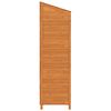 vidaXL Garden Shed Brown Solid fir wood 40.2 x 20.5 x 68.7 in