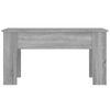vidaXL Coffee Table Grey Sonoma Engineered Wood Height-Adjustable