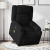vidaXL Stand Up Massage Recliner Chair Black