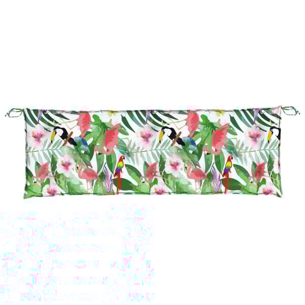 vidaXL Garden Bench Cushion Multicolor Oxford fabric, Hollow fiber
