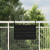 vidaXL Hanging Balcony Table Black 60 x 39 x 65 cm Steel