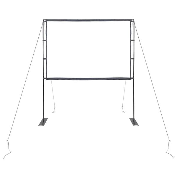 vidaXL Projection Screen with Stands 84 Inch 4:3