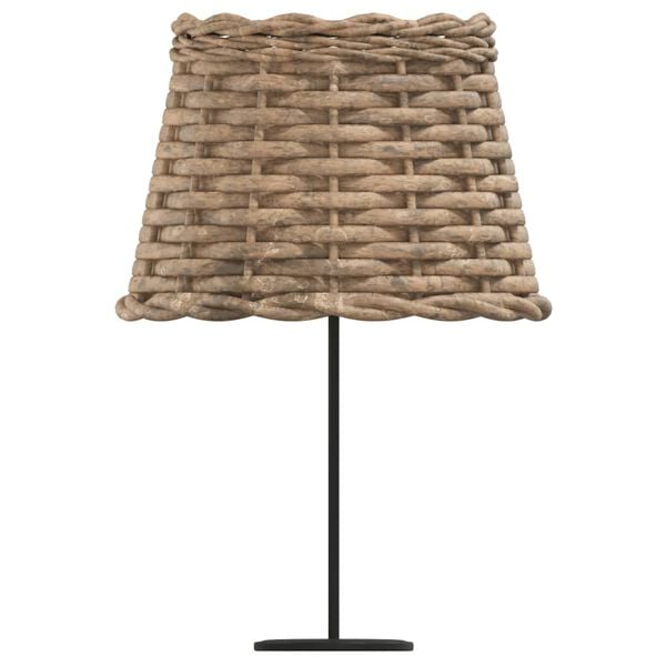 vidaXL Lamp Shade Brown Wicker Ø7.9 x 5.9 in Lovely Design Lamp Shade