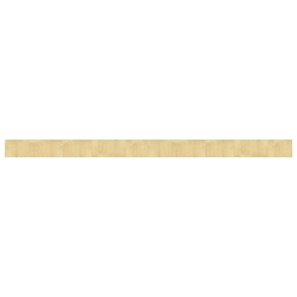 vidaXL Rug Light natural Bamboo Large Rug Rectangular Modern