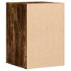 vidaXL Chest of Drawers Smoked Oak Engineered Wood 15.7 x 16.1 x 22.8 in