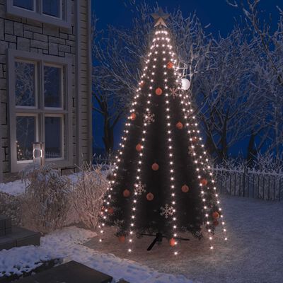 vidaXL Christmas Tree Net Lights with 300 LEDs 118.1"