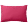 vidaXL Patio Pillows 2 pcs 23.6x15.7" Pink