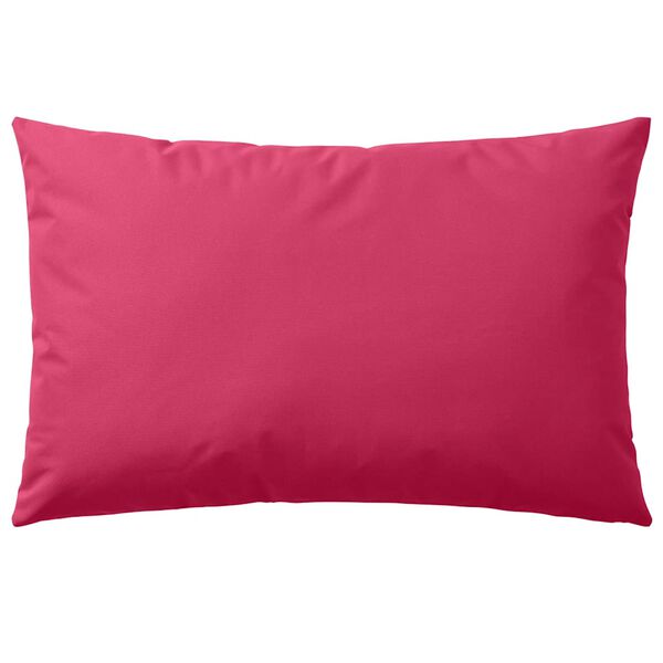 vidaXL Patio Pillows 2 pcs 23.6x15.7" Pink