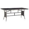 vidaXL Garden Dining Set Anthracite and Grey