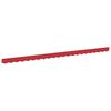 vidaXL Awning Valance Red 580 x 20 cm Canvas
