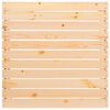 vidaXL Garden Footstool Natural wood Solid pinewood Modular Square