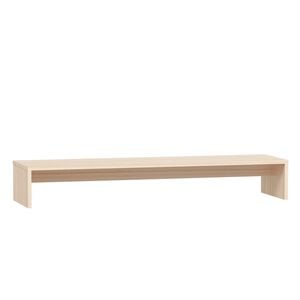 vidaXL Monitor Stand 39.4x10.6x5.9" Solid Wood Pine