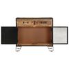 vidaXL Sideboard Brown Solid Mango Wood Rectangular Industrial Style