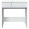vidaXL Dressing Table White Engineered wood Medium Dressing Table