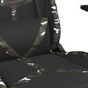 vidaXL Gaming Chair Black and Camouflage