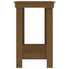 vidaXL Work Bench Honey Brown 43.3x19.7x31.5" Solid Wood Pine