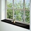 vidaXL Window Sills 2 pcs Dark Brown 55.1x9.8x0.8" Solid Wood Oak