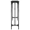 vidaXL Console Table Black Engineered wood, metal Extra Long
