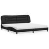 vidaXL Bed Black