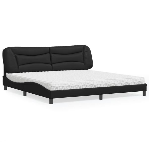 vidaXL Bed Black