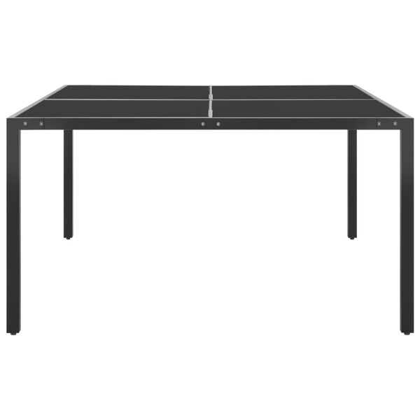 vidaXL Outdoor Dining Set Anthracite, Black, Gray