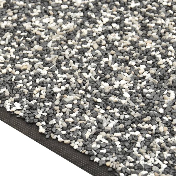 vidaXL Stone Liner Grey Nonwoven PP fleece, drinkable safe glue