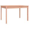 vidaXL Garden Dining Set Natural brown Solid Douglas Fir wood Medium