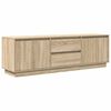 vidaXL TV Cabinet Sonoma Oak Engineered Wood Large TV Cabinet