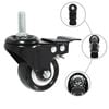 vidaXL 24 pcs Swivel Casters with Brakes 1.97 "