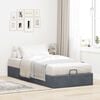 vidaXL Ottoman Bed Frame Dark Grey