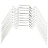 vidaXL Greenhouse Clip Set of 100 Silver Galvanized steel Standard