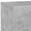 vidaXL Bedside Cabinet Concrete grey Engineered wood Medium
