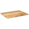 vidaXL Table Top Natural Solid mango wood Large Table Top Rectangular