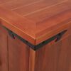 vidaXL Storage Chest Brown Solid Acacia wood, MDF