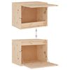 vidaXL TV Cabinet Set of 5 Natural Pine Solid Pinewood Various Sizes