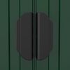 vidaXL Garden Shed Green Galvanized Steel Large Garden Shed