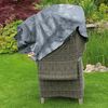 Nature Garden Furniture Cover Grey Polyethylene