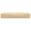 vidaXL Pallet Cushion Melange beige 100% polyester, foam fiber