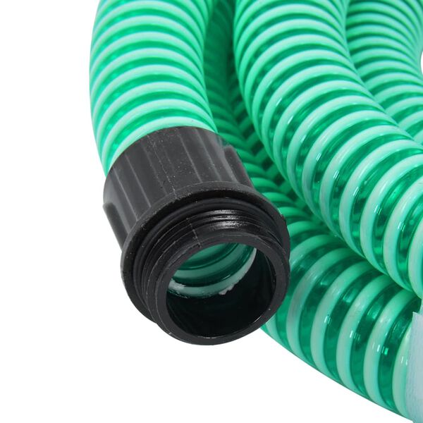 vidaXL Suction Hose Green PVC, brass 65.6 ft long, 1 inch wide Durable