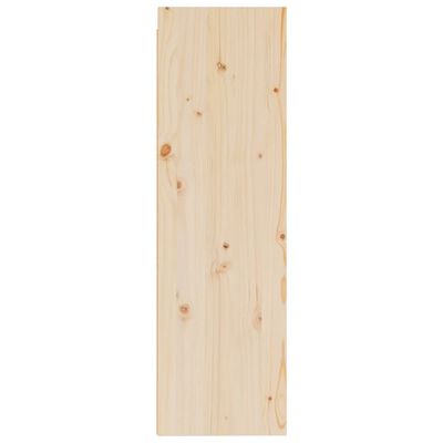 vidaXL Wall Cabinet 11.8"x11.8"x39.4" Solid Pinewood