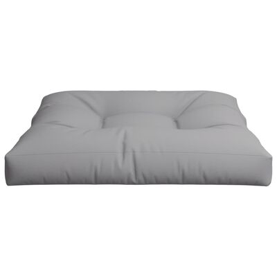 vidaXL Pallet Cushion Gray 27.6"x27.6"x4.7" Fabric