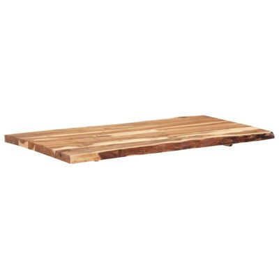 vidaXL Table Top Solid Acacia Wood 46.5"x(19.7"-23.6")x1.5"