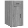 vidaXL Desk Cabinet Grey Sonoma Engineered Wood Medium Desk Cabinet