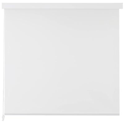 vidaXL Shower Roller Blind 39.4"x94.5" White