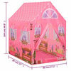 vidaXL Play Tent Pink 170T Polyester, PVC, PE Medium Foldable